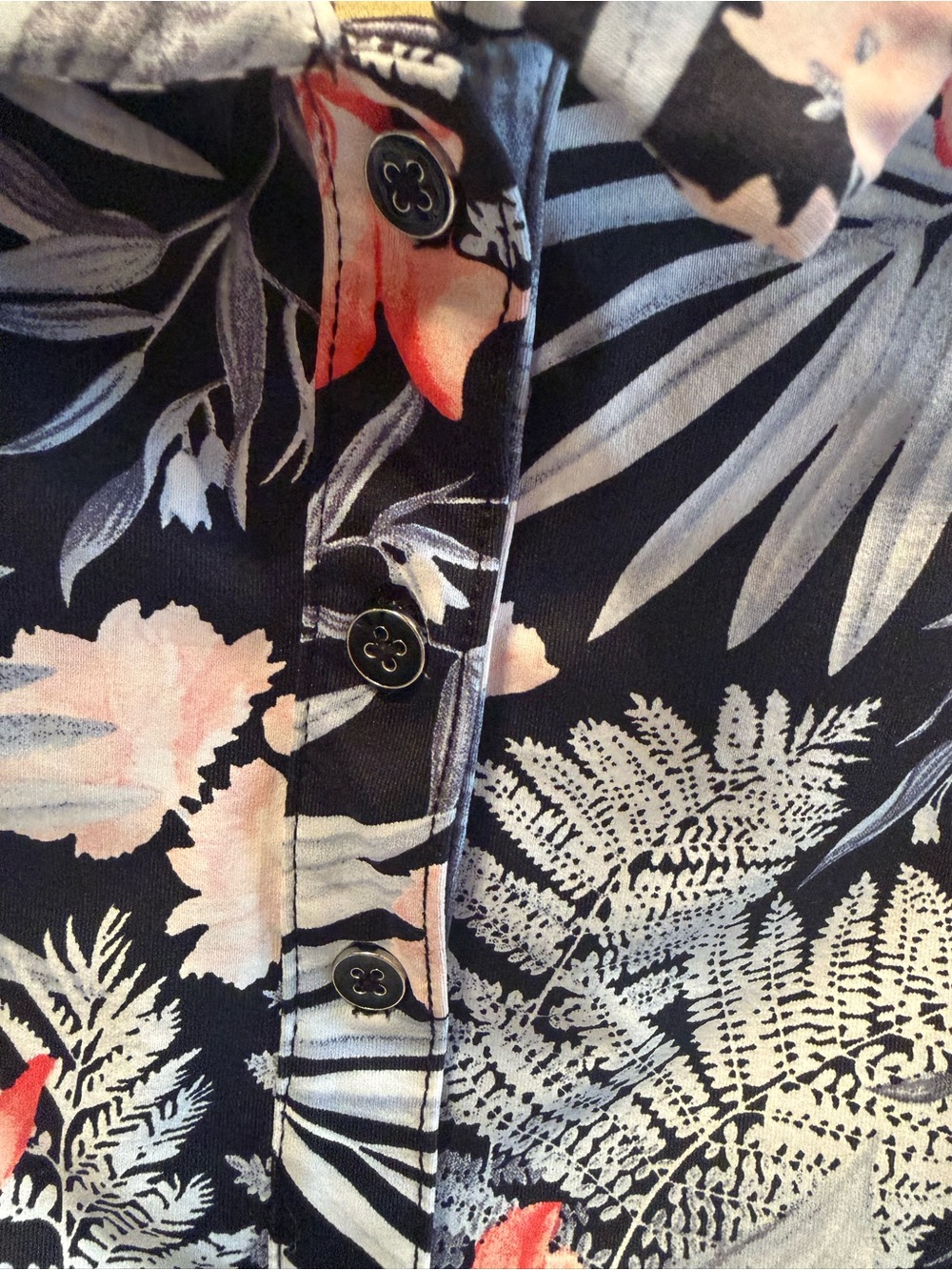 Tommy Bahama IslandZone tropical sleeveless polo shirt women’s xl - Picture 4 of 6
